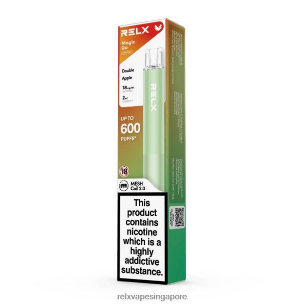 RELX MagicGo GA600 Double Apple 2PHL250 - Relx Wholesale