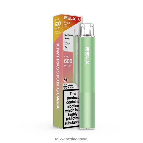 RELX MagicGo GA600 Kiwi Passion Guava 2PHL248 - Relx Flavour