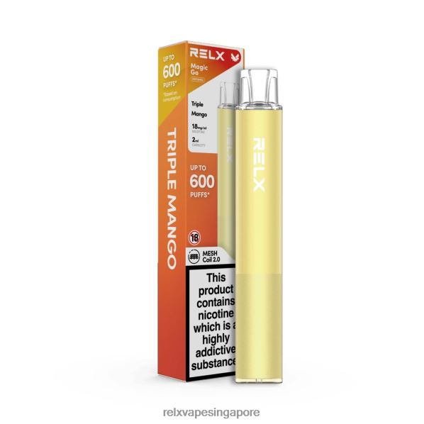 RELX MagicGo GA600 Triple Mango 2PHL247 - Relx Vape Review