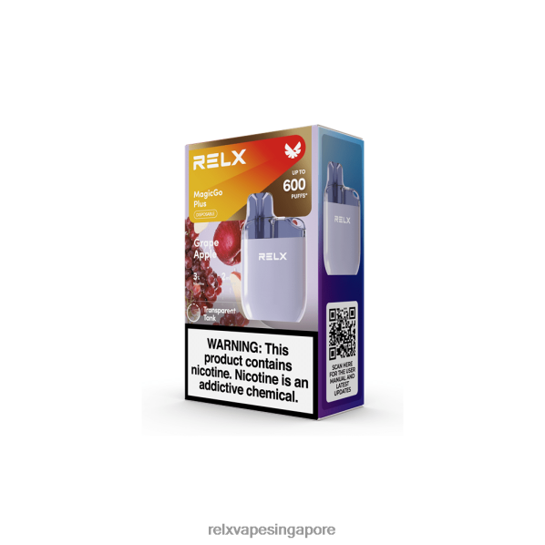 RELX MagicGo Plus SA600 Grape Apple 2PHL257 - Relx Vape Review