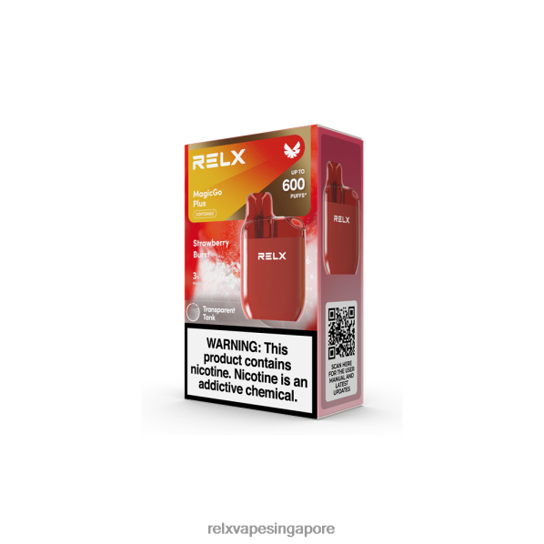 RELX MagicGo Plus SA600 Strawberry Burst 2PHL252 - Relx Brunei