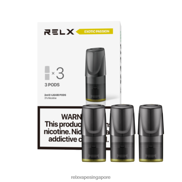 RELX Classic Pods Exotic Passion-Passion Fruit-Fresh Red 2PHL2124 - Relx Vape Brunei