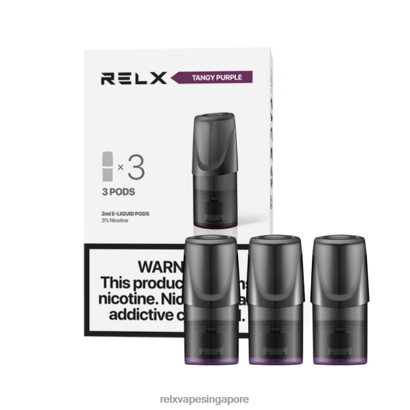 RELX Classic Pods Tangy Purple-Purple Grape 2PHL2132 - Relx Brunei