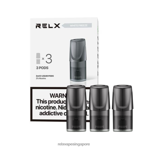 RELX Classic Pods White Freeze-Icy Slush 2PHL2134 - Relx Vape Brunei