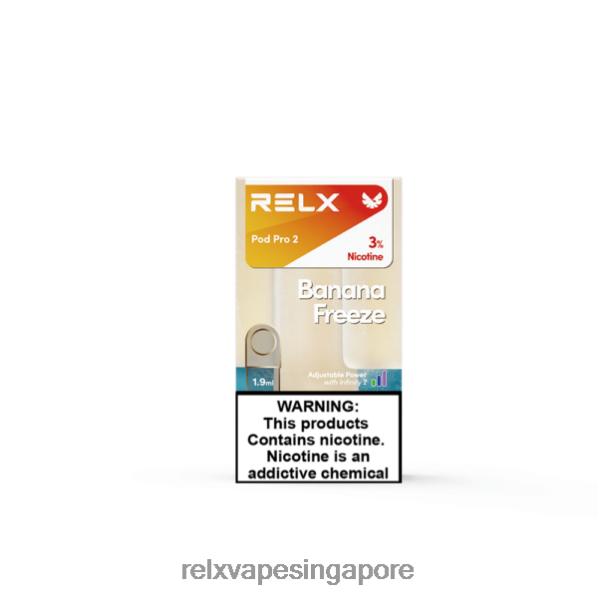 RELX Pod Pro 2 - 3 Pods Banana Freeze 2PHL289 - Relx Pods Sale