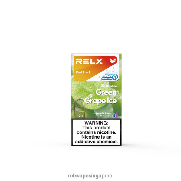 RELX Pod Pro 2 - 3 Pods Green Grapes 2PHL2118 - Relx Flavour