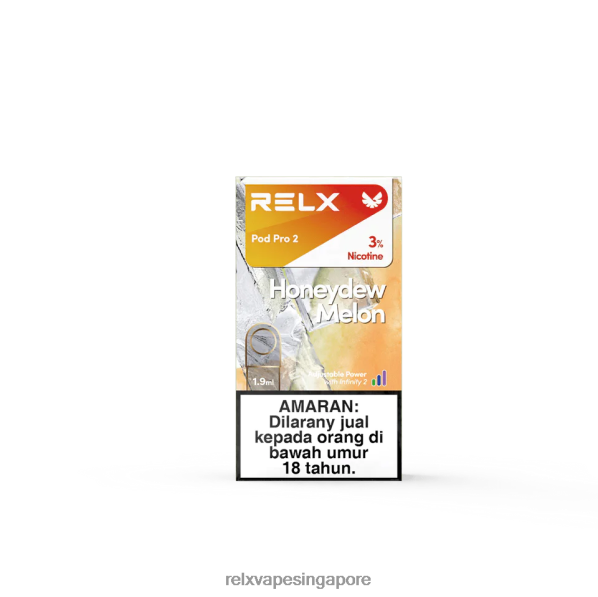 RELX Pod Pro 2 - 3 Pods Honeydew Melon 2PHL294 - Relx Vape Brunei
