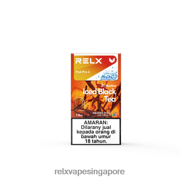 RELX Pod Pro 2 - 3 Pods Iced Black Tea 2PHL2112 - Relx Brunei
