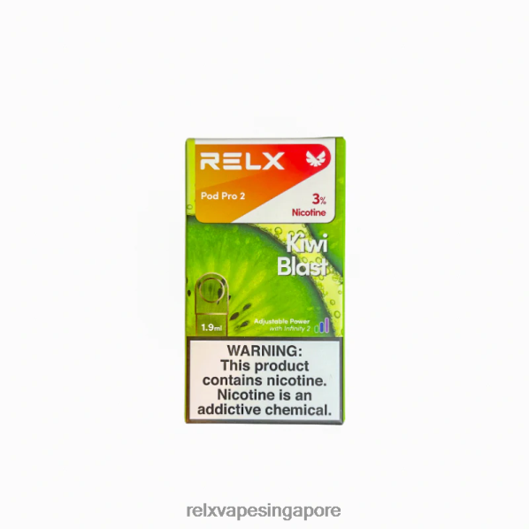 RELX Pod Pro 2 - 3 Pods Kiwi Blast 2PHL2116 - Relx Vape Pod