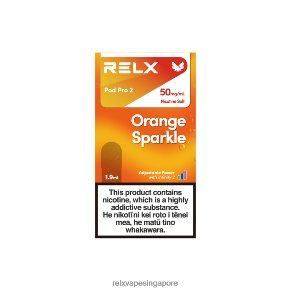 RELX Pod Pro 2 - 3 Pods Orange Sparkle 2PHL299 - Relx Pods Sale