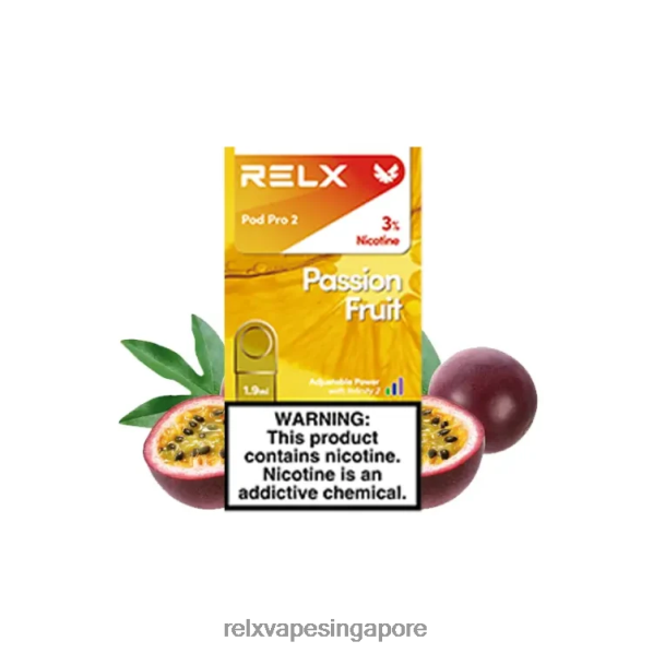 RELX Pod Pro 2 - 3 Pods Passion Fruit 2PHL292 - Relx Brunei