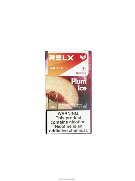 RELX Pod Pro 2 - 3 Pods Plum Ice 2PHL2114 - Relx Vape Brunei