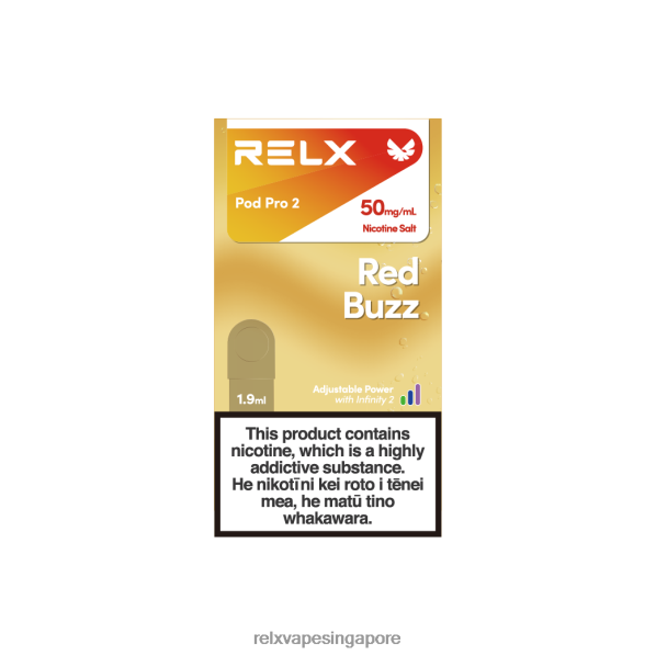 RELX Pod Pro 2 - 3 Pods Red Buzz Redbull 2PHL2115 - Relx Vape Flavour