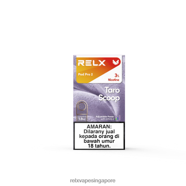 RELX Pod Pro 2 - 3 Pods Taro Scoop 2PHL2108 - Relx Flavour