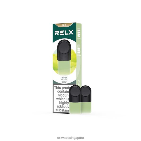 RELX Pod Pro - 2 Pods Green Melon 2PHL25 - Relx Vape Pod