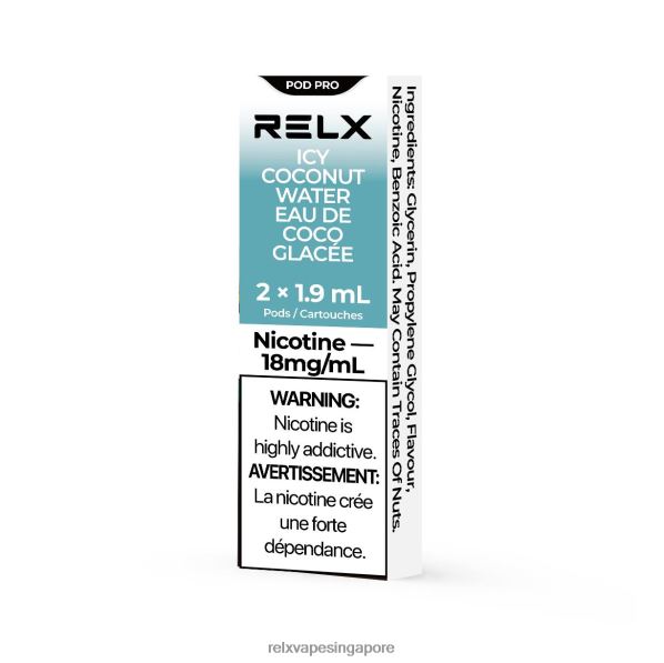 RELX Pod Pro - 2 Pods Icy Coconut Water 2PHL221 - Relx Brunei
