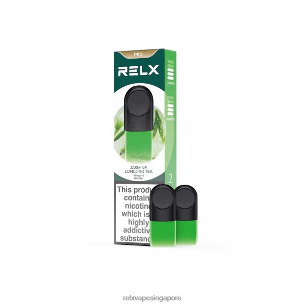RELX Pod Pro - 2 Pods Jasmine Longjing Tea 2PHL211 - Relx Brunei
