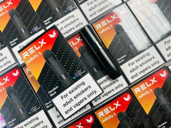 RELX Infinity 2 Vape Device Obsidian Black 2PHL266 - Relx Vape Pod